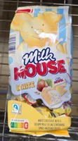 WHITE CHOCOLATE WITH A CREAMY MILK FILLING CONTAINING SMALL HAZELNUT PIECES