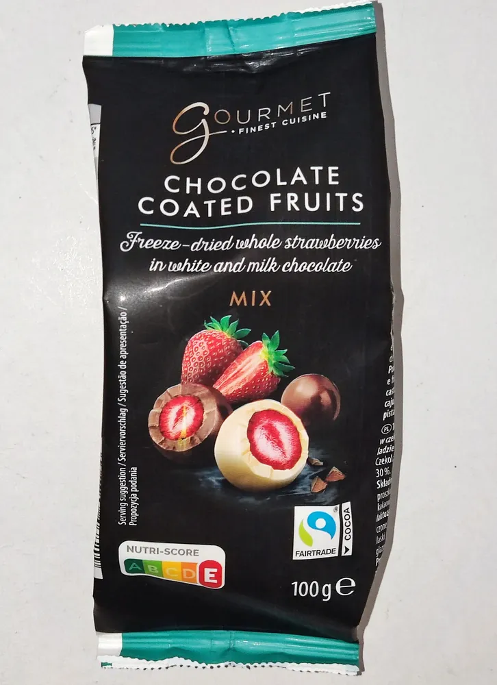 Schokolierte Früchte - Mix Erdbeeren