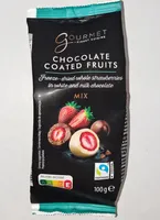 Schokolierte Früchte - Mix Erdbeeren