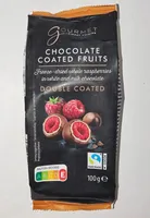 Schokolierte Früchte - Double Coated Himbeeren