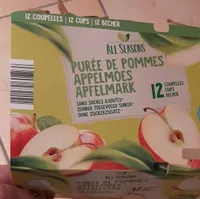 Apfelmark, Püree aus Äpfeln, Apfelmus