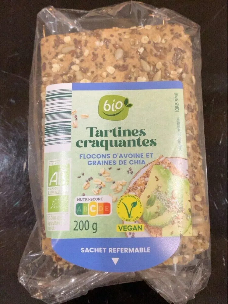 Tartine craquantes