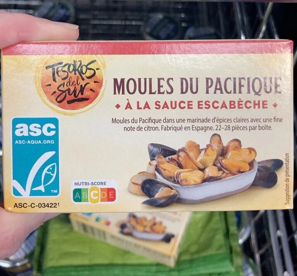 MOULES DU PACIFIQUE À LA SAUCE ESCABÈCHE