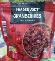 Cranberries gesüßt und getrocknet