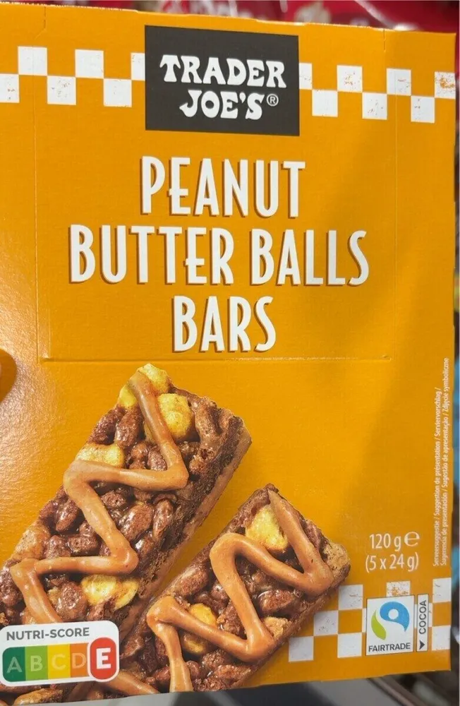 peanut butter balls bars