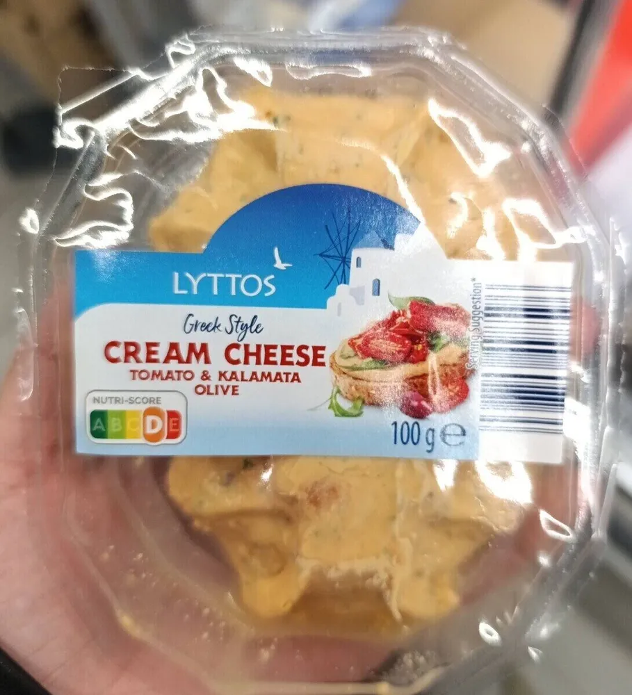 Greek Style CREAM CHEESE TOMATO & KALAMATA OLIVE