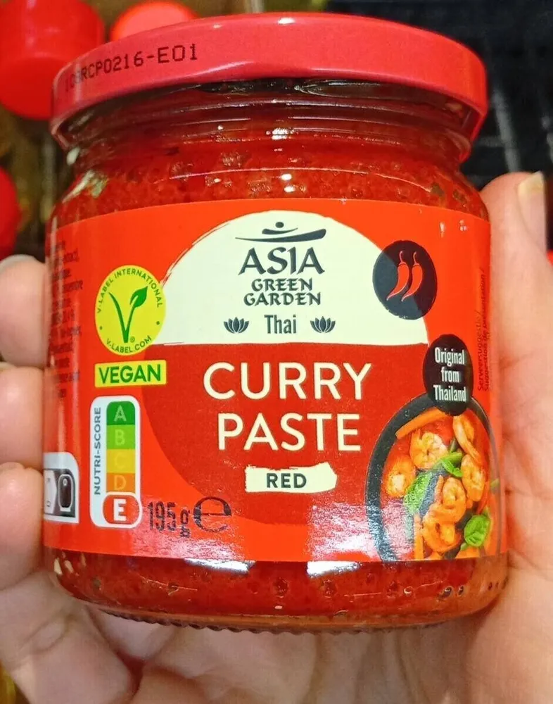 Curry paste red