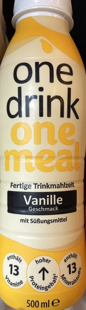 One Drink One Meal