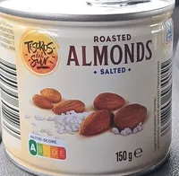 ROASTED ALMONDS SALTED