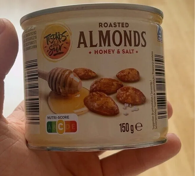 ROASTED ALMONDS HONEY & SALT