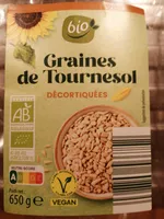 Graines de Tournesol DÉCORTIQUÉES