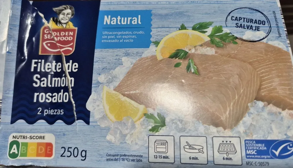 Filete de Salmón Rosado