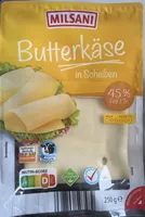 Butterkäse in Scheiben