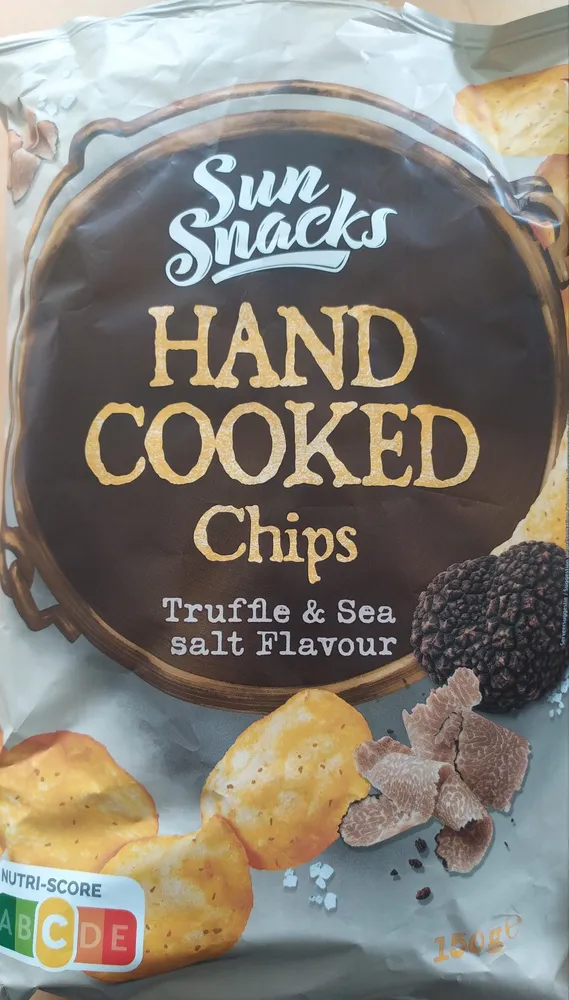 HAND COOKED Chips Truffle & Sea salt Flavour