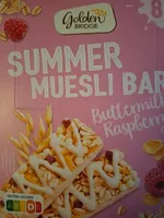Summer Muesli Bar buttermilk raspberry