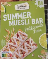 SUMMER MUESLI BAR Buttermilk Lime