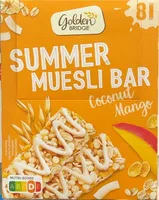 Summer Muesli Bar coconut mango