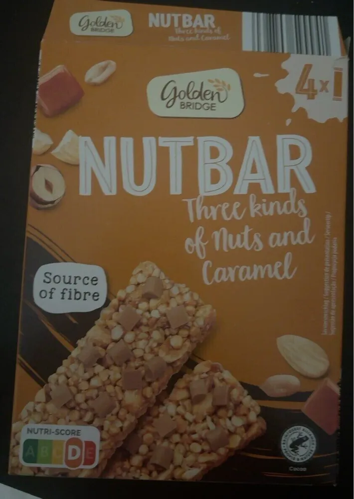 Three kinds of nuts & caramel