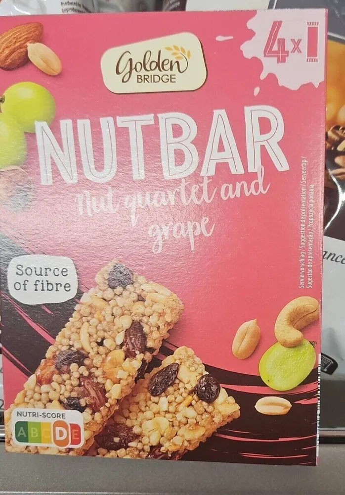 Nut quartet and grape
