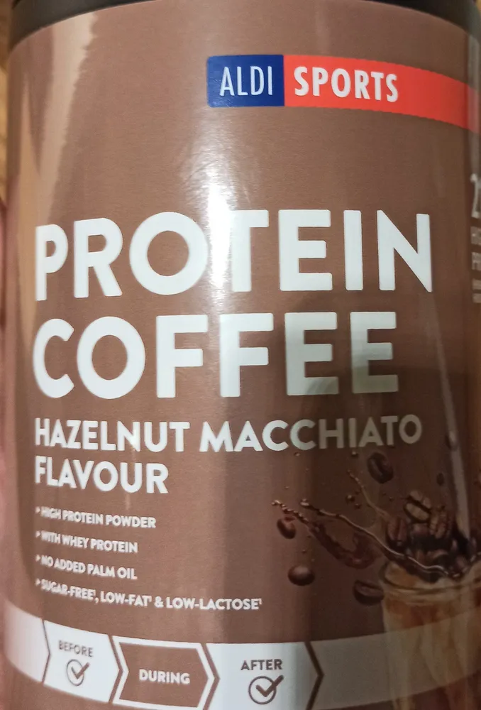 PROTEIN COFFEE HAZELNUT MACCHIATO FLAVOUR