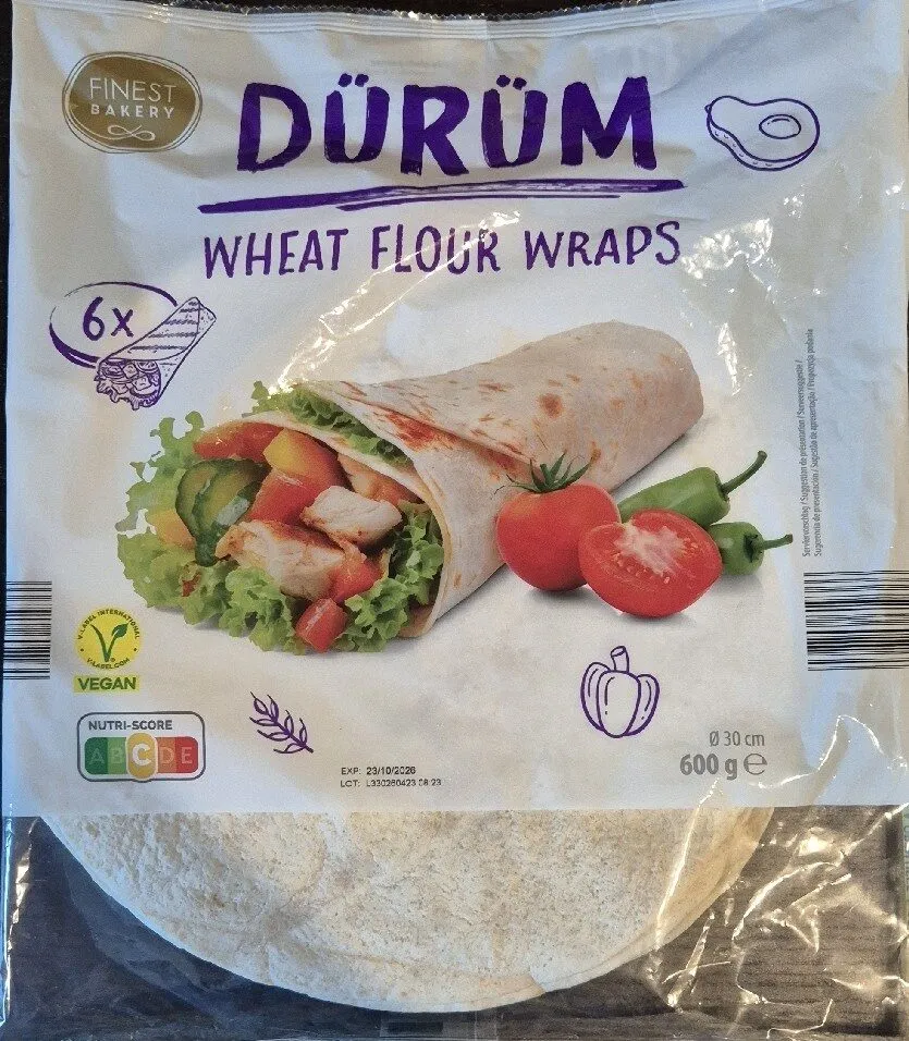 Dürüm Wheat Flour Wraps