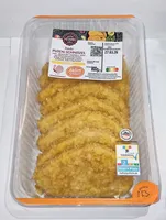 Putenschnitzel Wiener Art, Cornflakes XXL