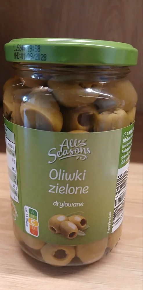 Oliwki zielone drylowane
