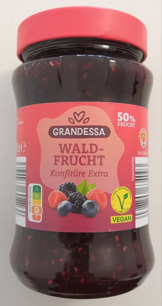 Waldfrucht Konfitüre Extra