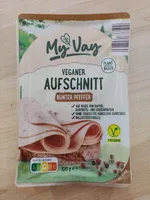 Veganer Aufschnitt bunter Pfeffer