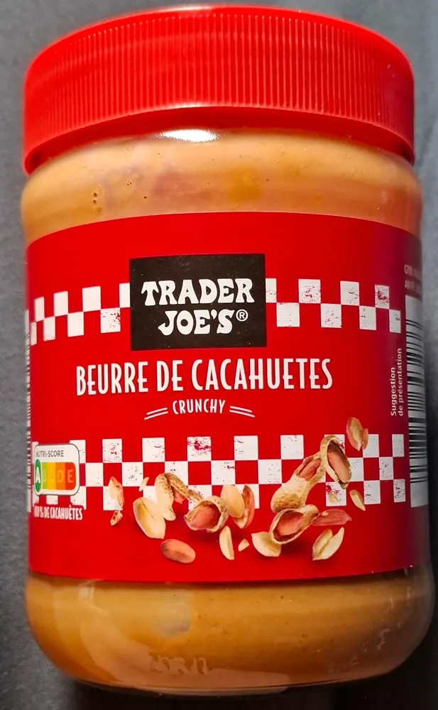 BEURRE DE CACAHUETES CRUNCHY