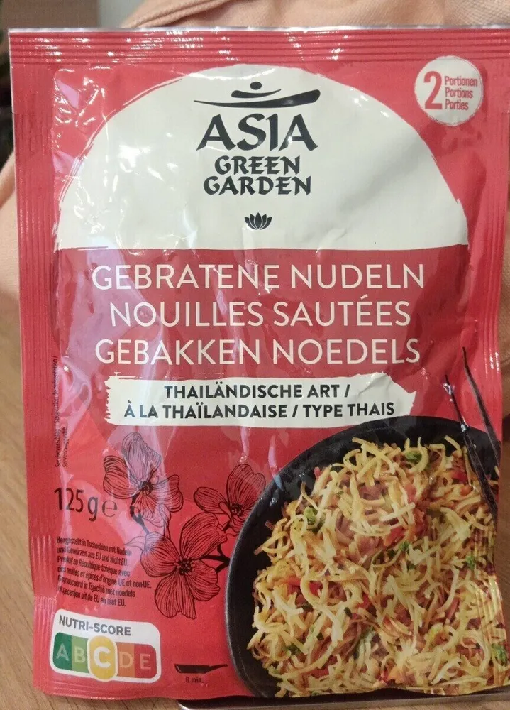 gebratene Nudeln thai