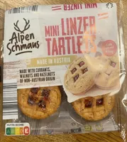 Mini Linzer tartlets