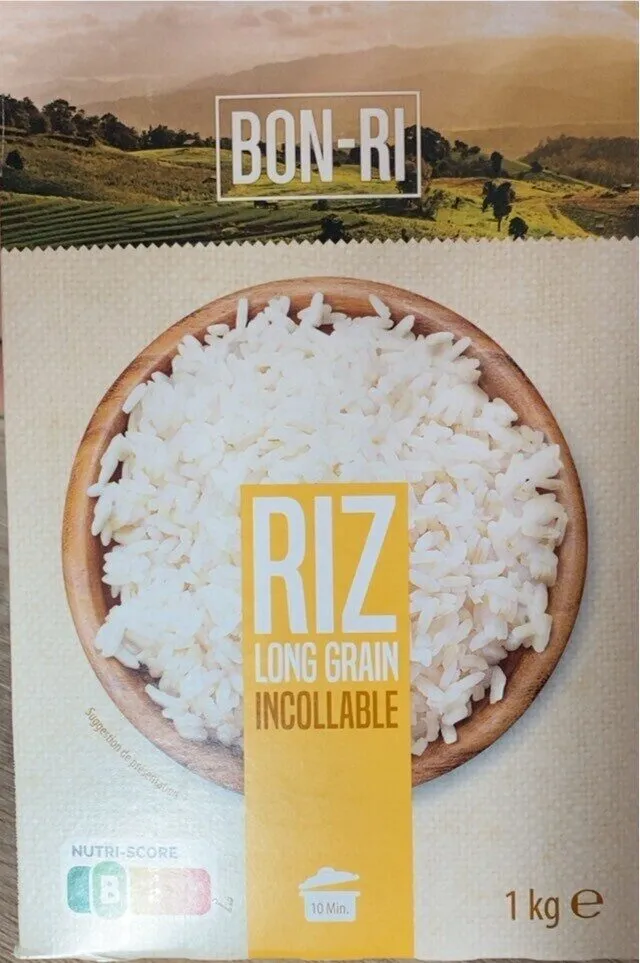 Riz long grain incollable