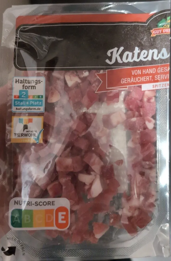 Schinken, geräuchert, gewürfelt