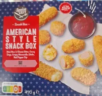 American style snack box