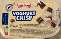 Yaourt goût vanille avec biscuits chocolat
