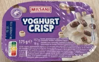 Yaourt sucré & aromatisé avec gaufrettes enrobés de chocolat