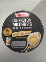 High protein milchreis