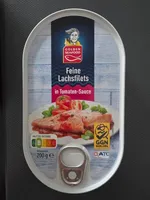Feine Lachsfilets in Tomaten Sauce
