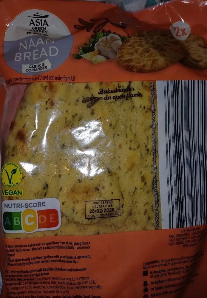 Naan Bread Garlic&Coriander