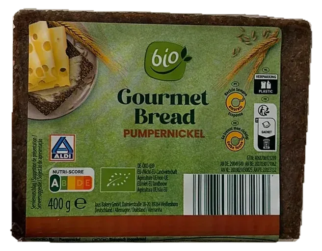 Gourmet Bread Pumpernickel