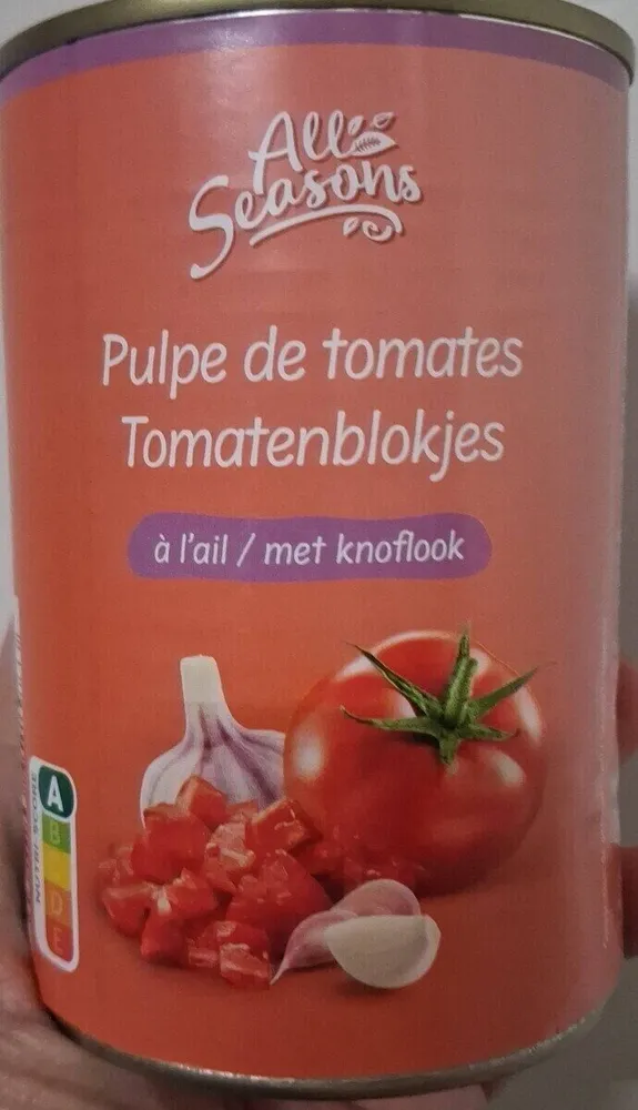 Tomatenblokjes Met Knoflook