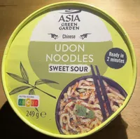 Udon noodles sweet sour