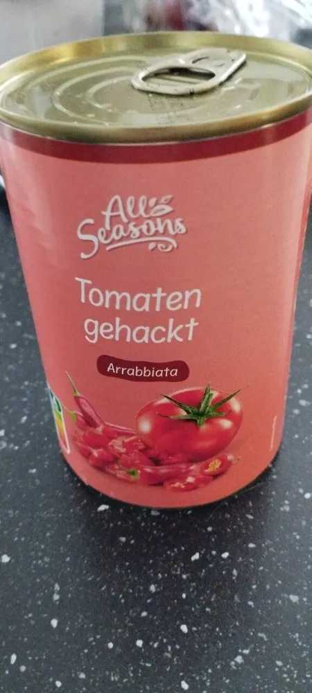 Tomaten gehackt Arrabiata