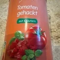 Tomaten gehackt mit Kräutern