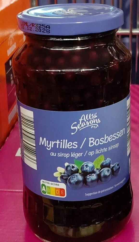 Myrtille/ Bosbessen