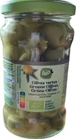 Olives vertes denoyautées