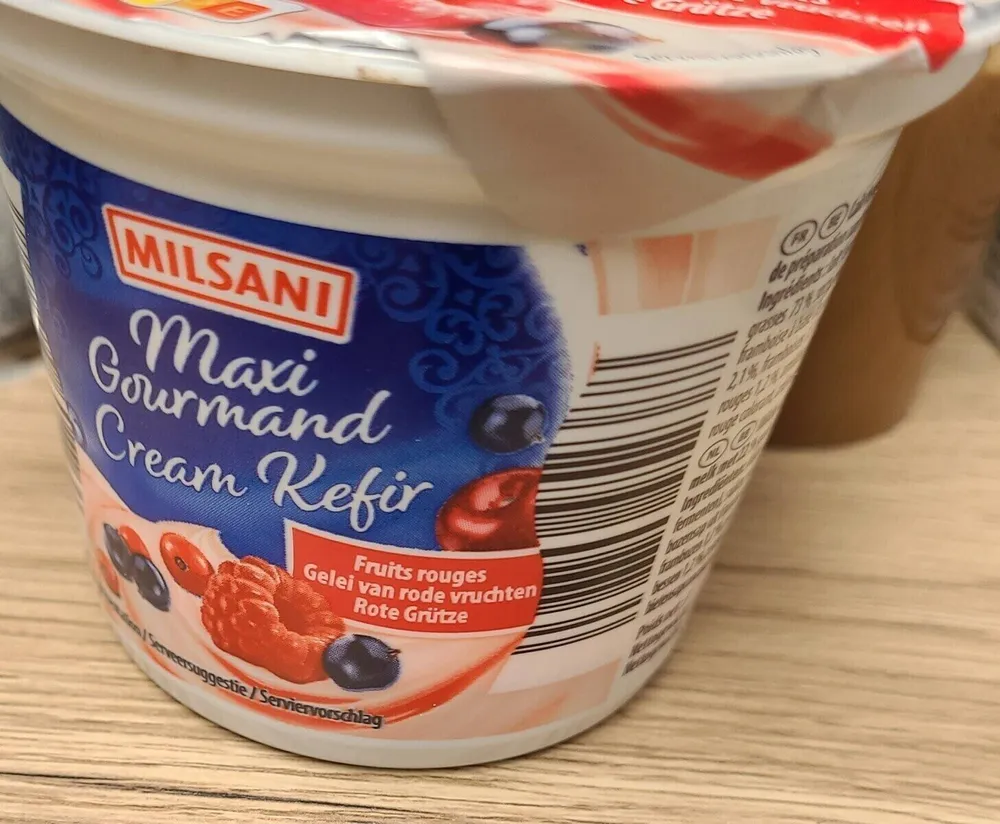Maxi gourmand cream kefir fruits rouges