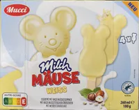 Milch Mäuse Weiss