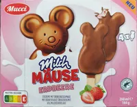 Milch Mäuse Erdbeere